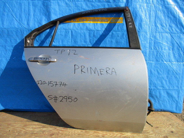 Used Nissan Primera WEATHER SHILED REAR RIGHT